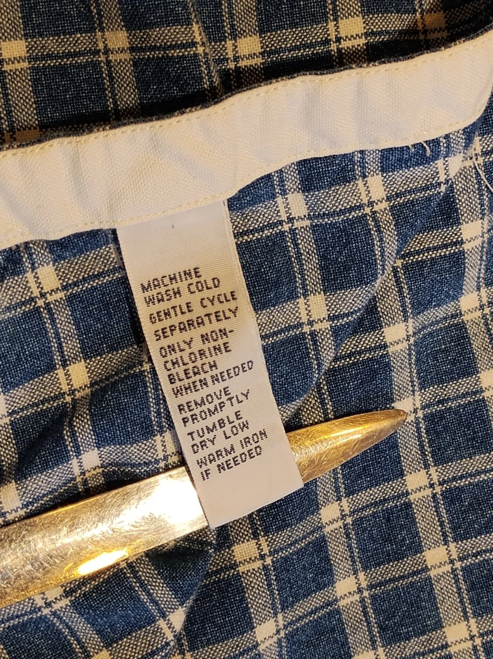 Polo By Ralph Lauren Short Sleeve Blue Check Button Front Shirt XXL / TTG
